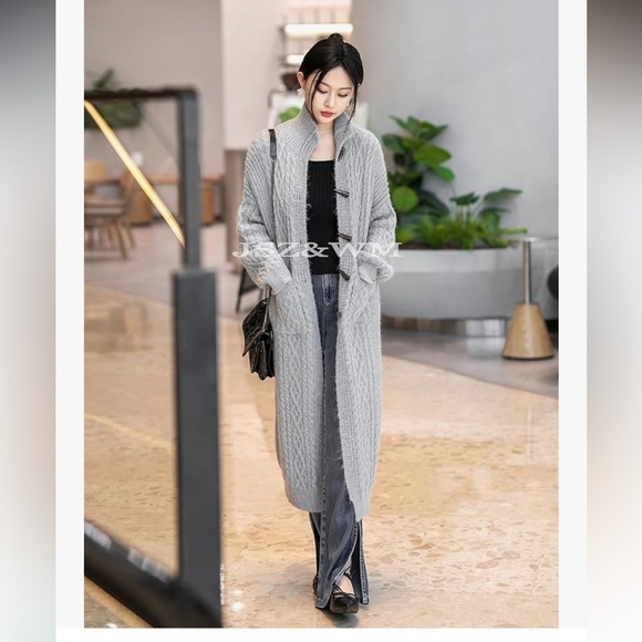 Cardigans for Women 2024 Button Down Sweaters Winter Coats with Pockets - Picture 5 of 16